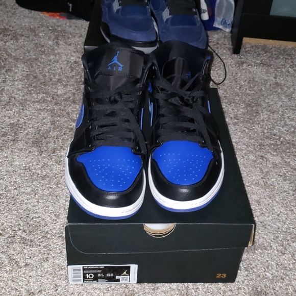 nipsey blue jordans